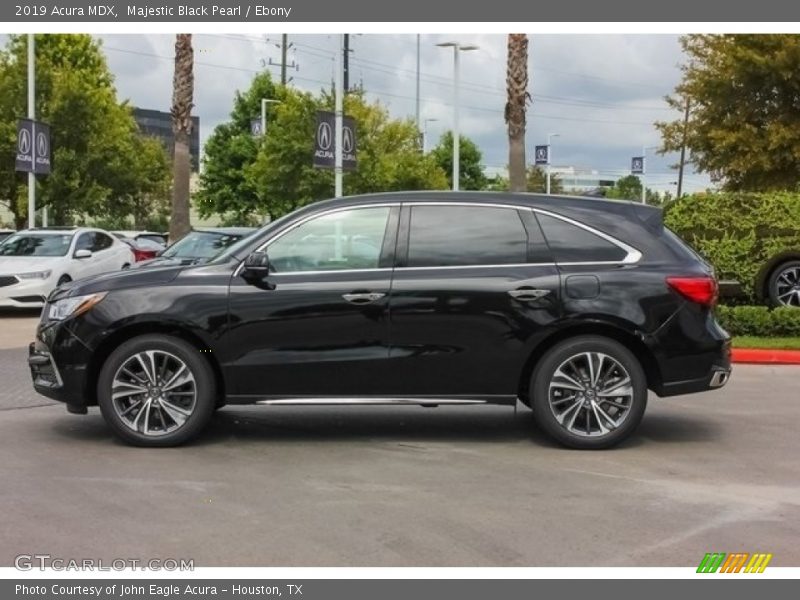 Majestic Black Pearl / Ebony 2019 Acura MDX