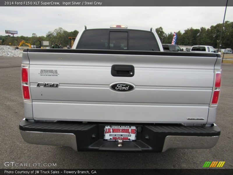 Ingot Silver / Steel Grey 2014 Ford F150 XLT SuperCrew