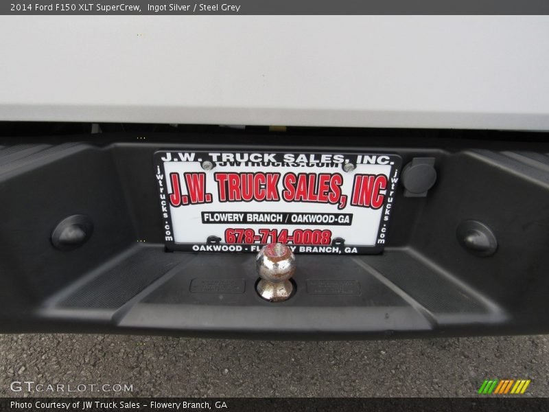 Ingot Silver / Steel Grey 2014 Ford F150 XLT SuperCrew