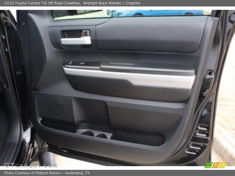 Midnight Black Metallic / Graphite 2019 Toyota Tundra TSS Off Road CrewMax