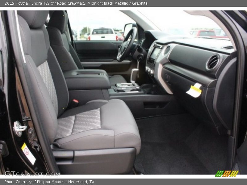 Midnight Black Metallic / Graphite 2019 Toyota Tundra TSS Off Road CrewMax