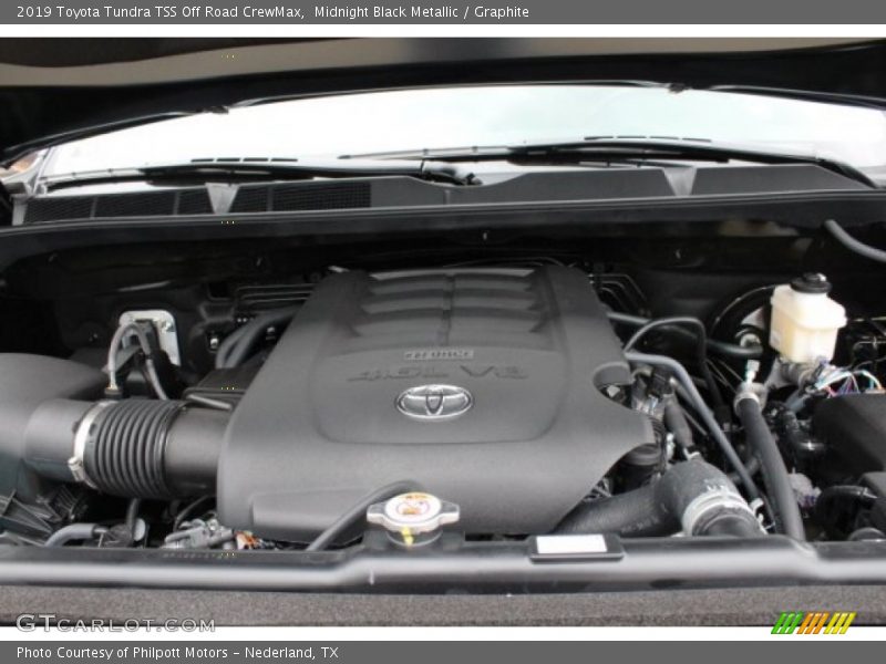 Midnight Black Metallic / Graphite 2019 Toyota Tundra TSS Off Road CrewMax