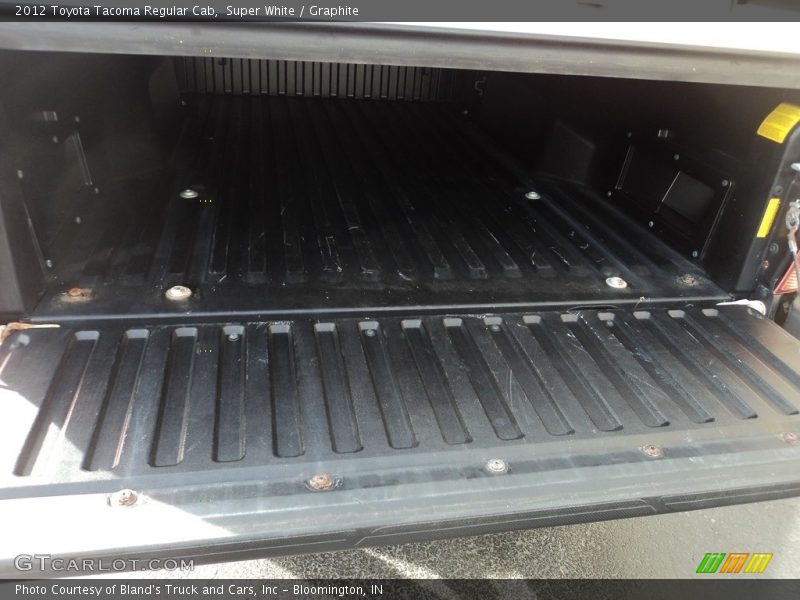 Super White / Graphite 2012 Toyota Tacoma Regular Cab