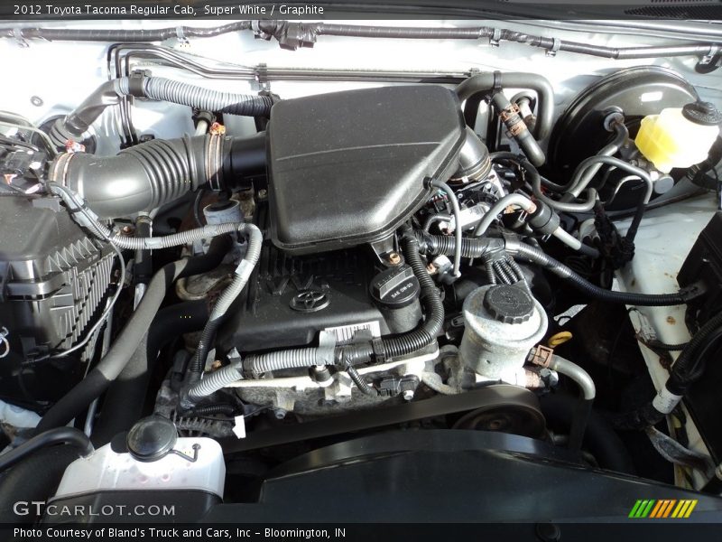 Super White / Graphite 2012 Toyota Tacoma Regular Cab