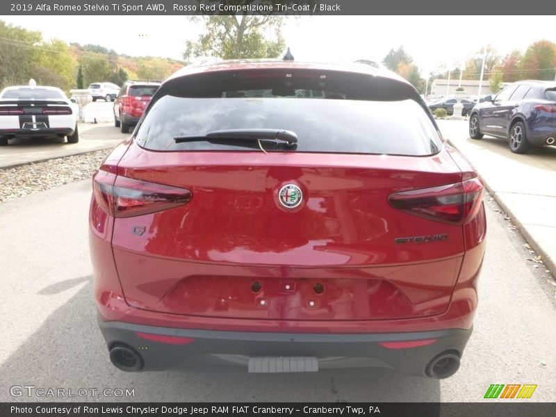 Rosso Red Competizione Tri-Coat / Black 2019 Alfa Romeo Stelvio Ti Sport AWD