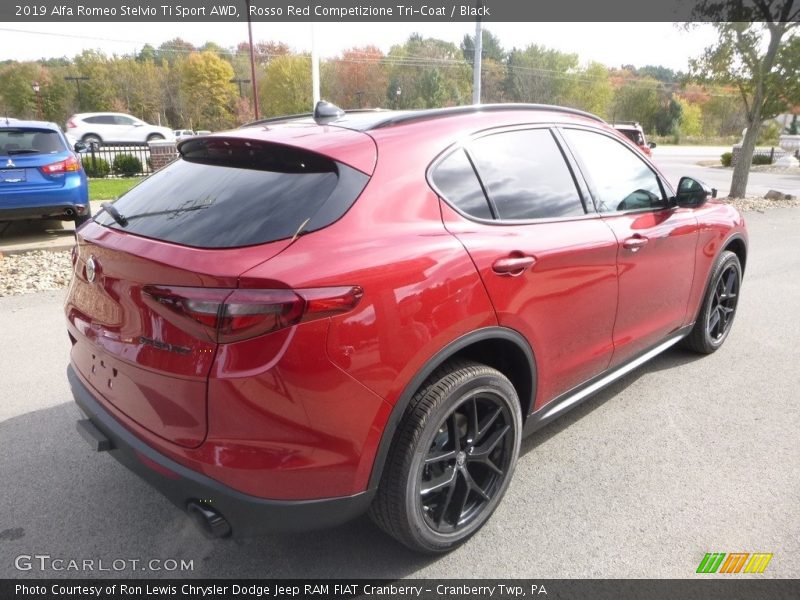 Rosso Red Competizione Tri-Coat / Black 2019 Alfa Romeo Stelvio Ti Sport AWD