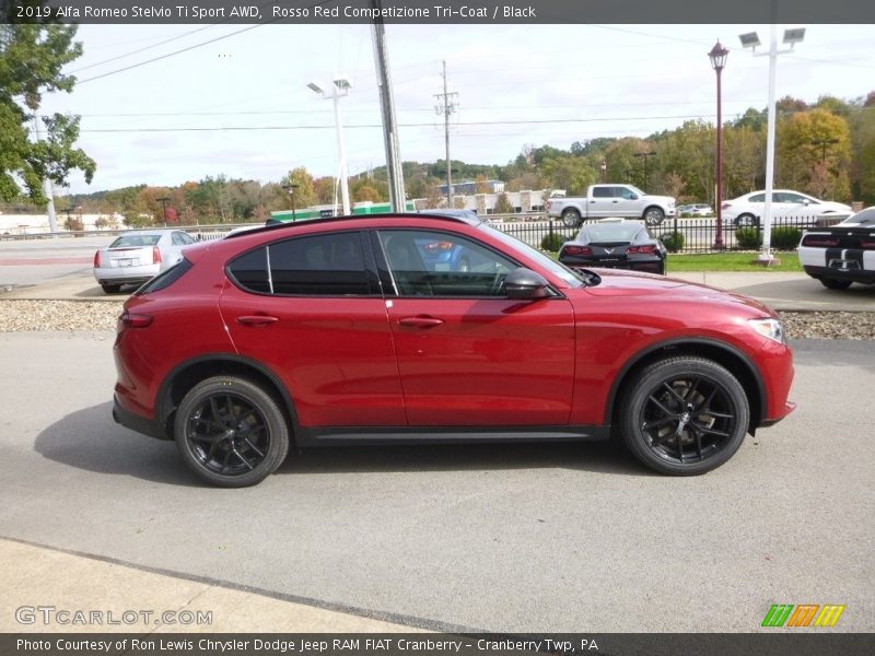  2019 Stelvio Ti Sport AWD Rosso Red Competizione Tri-Coat