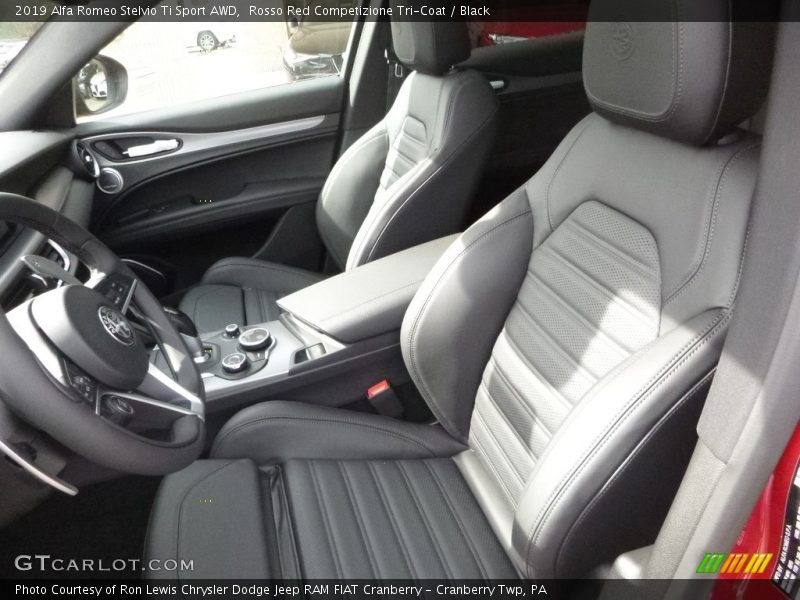 Front Seat of 2019 Stelvio Ti Sport AWD