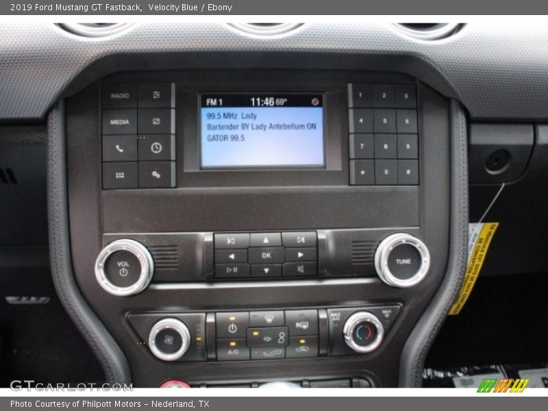 Controls of 2019 Mustang GT Fastback