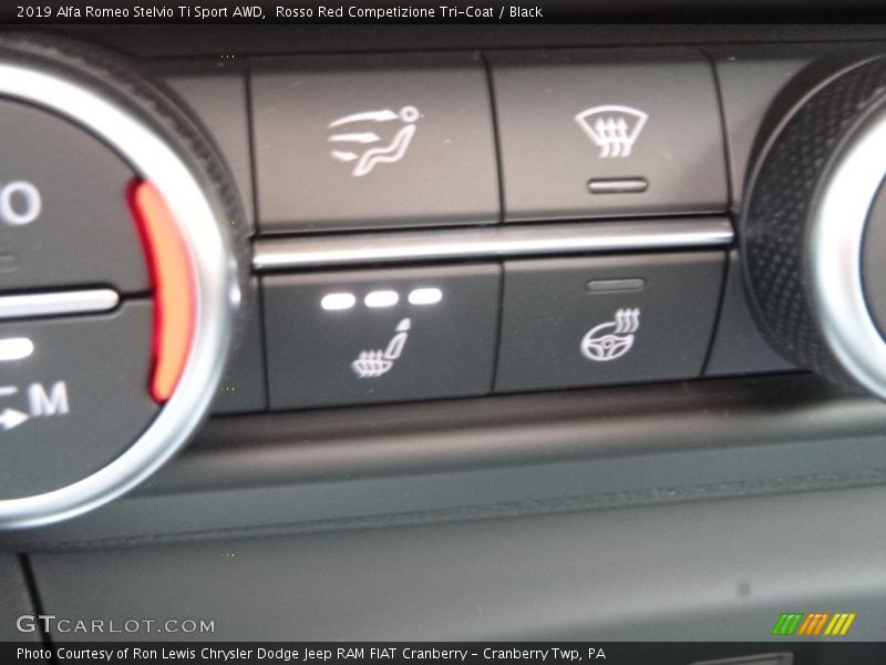 Rosso Red Competizione Tri-Coat / Black 2019 Alfa Romeo Stelvio Ti Sport AWD