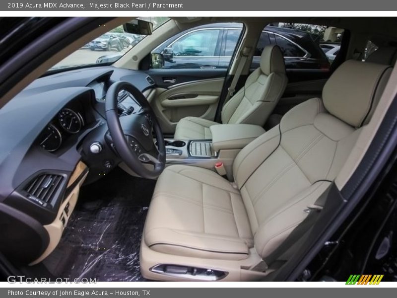 Front Seat of 2019 MDX Advance