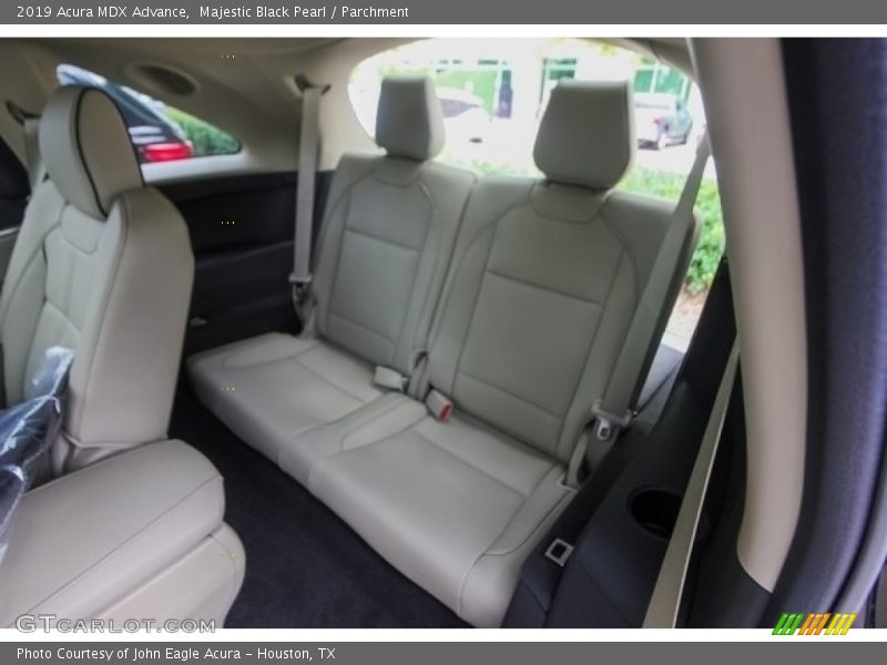Rear Seat of 2019 MDX Advance