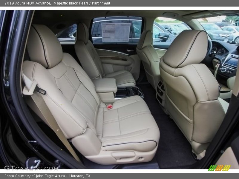 Rear Seat of 2019 MDX Advance