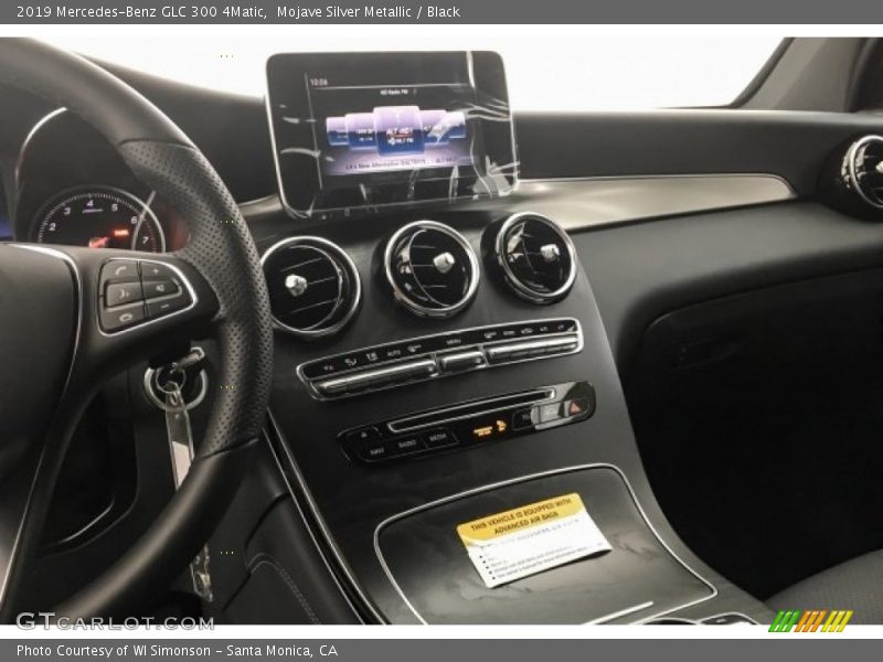 Mojave Silver Metallic / Black 2019 Mercedes-Benz GLC 300 4Matic