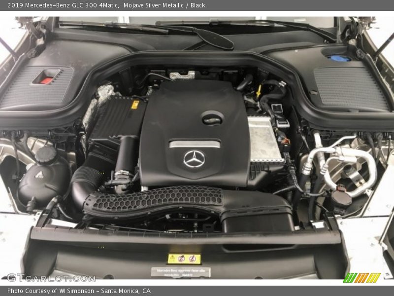 Mojave Silver Metallic / Black 2019 Mercedes-Benz GLC 300 4Matic
