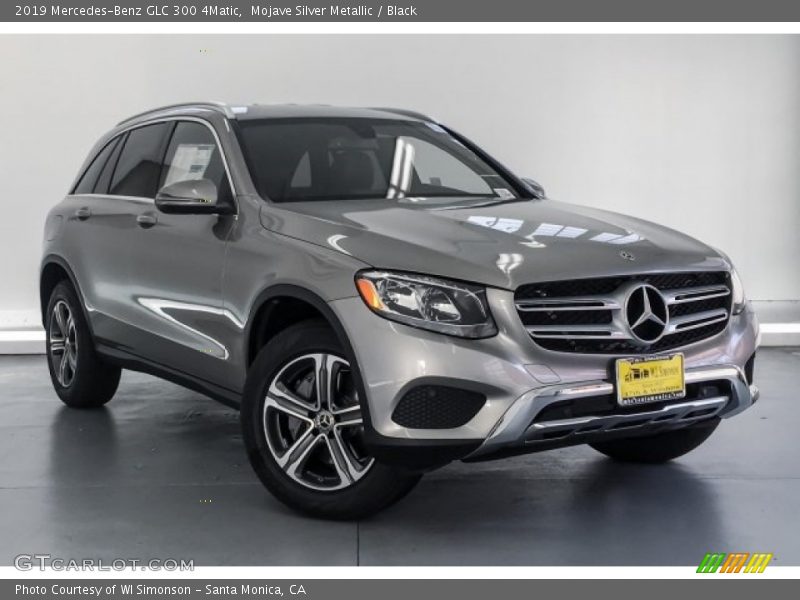 Mojave Silver Metallic / Black 2019 Mercedes-Benz GLC 300 4Matic