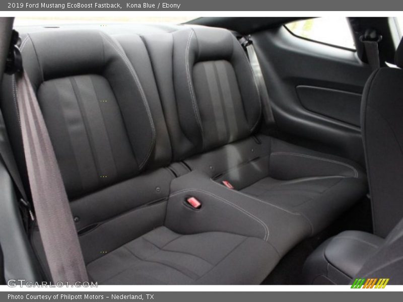 Kona Blue / Ebony 2019 Ford Mustang EcoBoost Fastback