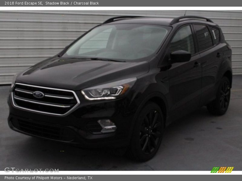 Shadow Black / Charcoal Black 2018 Ford Escape SE