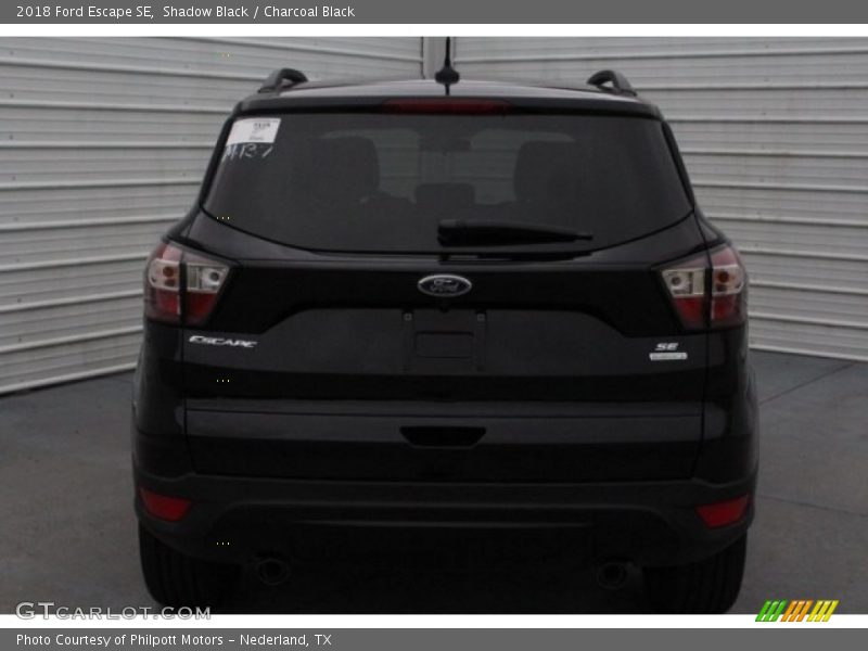 Shadow Black / Charcoal Black 2018 Ford Escape SE