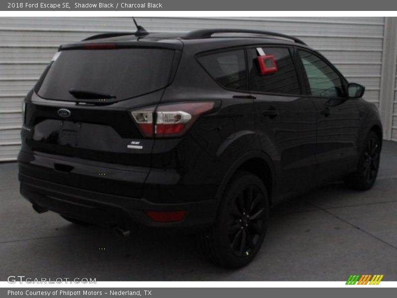 Shadow Black / Charcoal Black 2018 Ford Escape SE