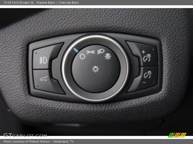 Shadow Black / Charcoal Black 2018 Ford Escape SE