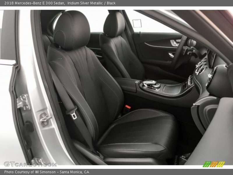 Iridium Silver Metallic / Black 2018 Mercedes-Benz E 300 Sedan