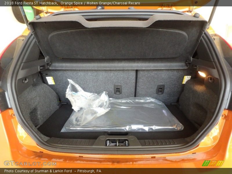 Orange Spice / Molten Orange/Charcoal Recaro 2018 Ford Fiesta ST Hatchback