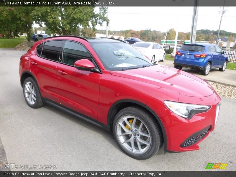  2019 Stelvio Ti Sport AWD Alfa Rosso (Red)