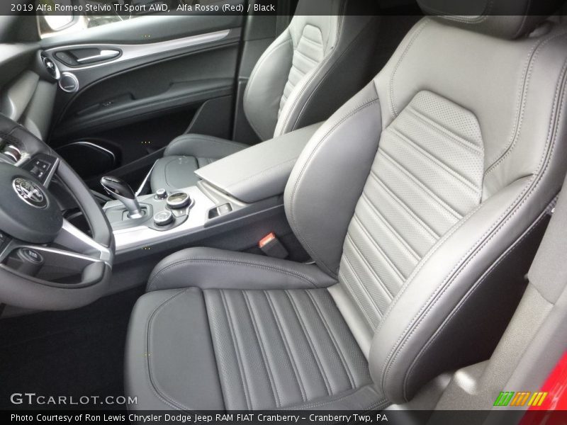 Front Seat of 2019 Stelvio Ti Sport AWD