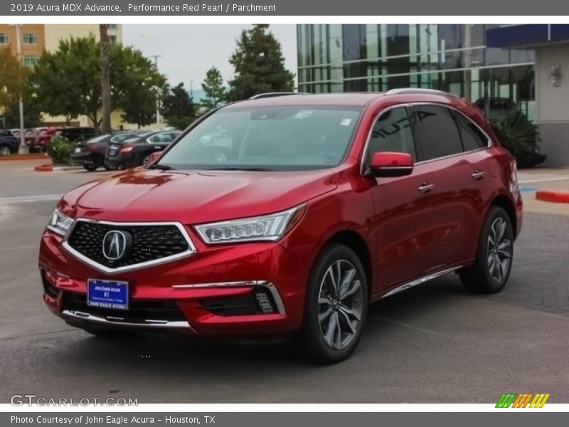 Front 3/4 View of 2019 MDX Advance
