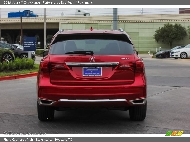 Performance Red Pearl / Parchment 2019 Acura MDX Advance