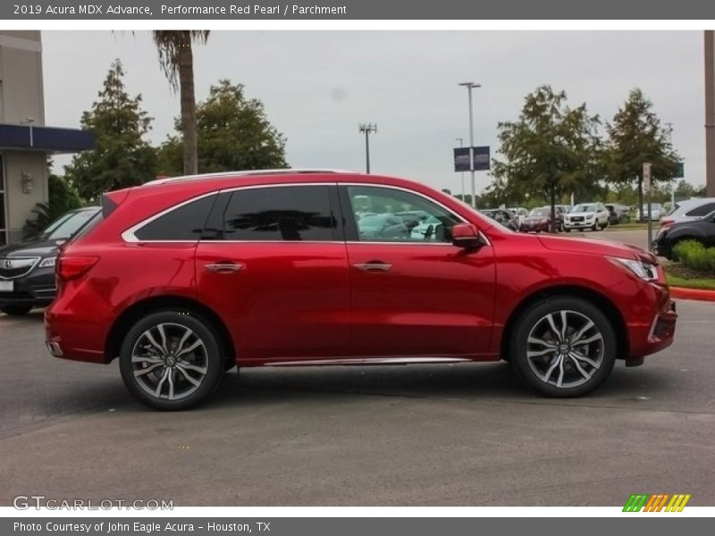 Performance Red Pearl / Parchment 2019 Acura MDX Advance