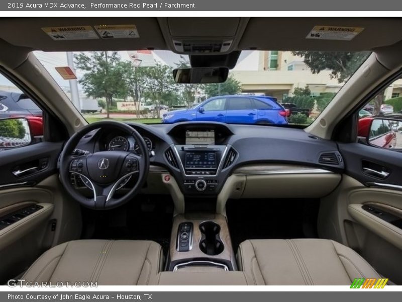 Front Seat of 2019 MDX Advance