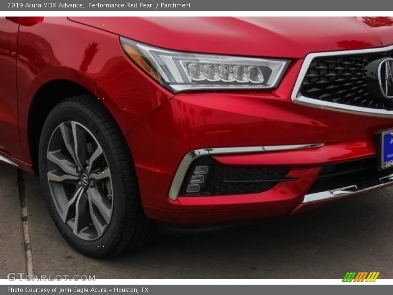 Performance Red Pearl / Parchment 2019 Acura MDX Advance