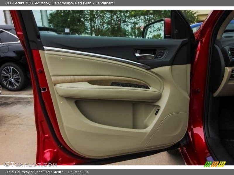 Performance Red Pearl / Parchment 2019 Acura MDX Advance