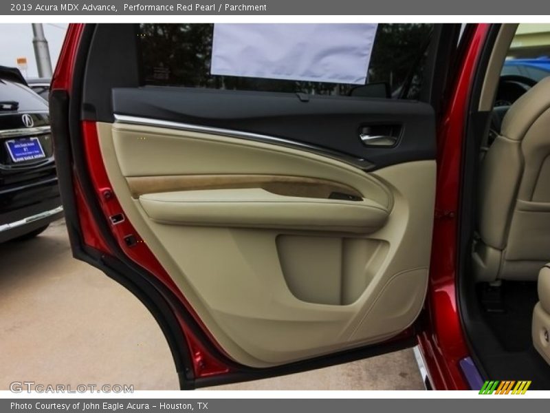 Performance Red Pearl / Parchment 2019 Acura MDX Advance