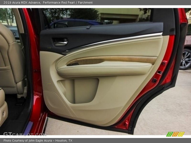 Performance Red Pearl / Parchment 2019 Acura MDX Advance