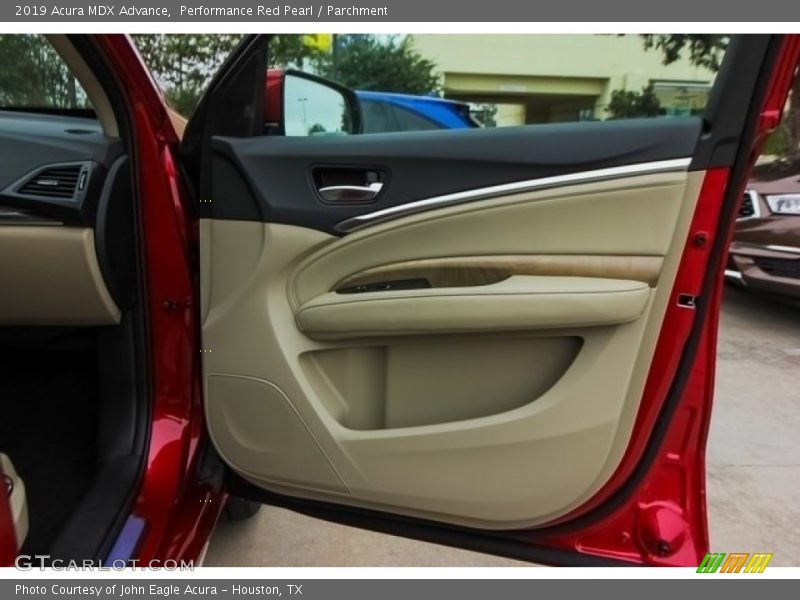 Performance Red Pearl / Parchment 2019 Acura MDX Advance