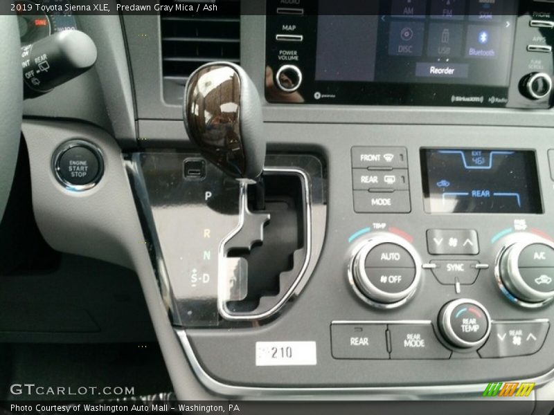 Predawn Gray Mica / Ash 2019 Toyota Sienna XLE
