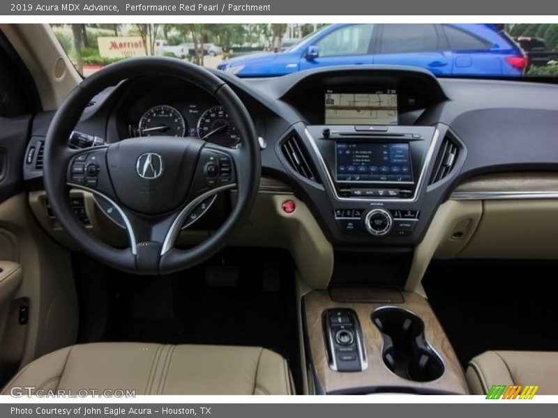 Performance Red Pearl / Parchment 2019 Acura MDX Advance