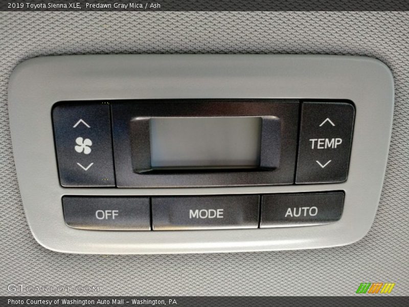 Predawn Gray Mica / Ash 2019 Toyota Sienna XLE