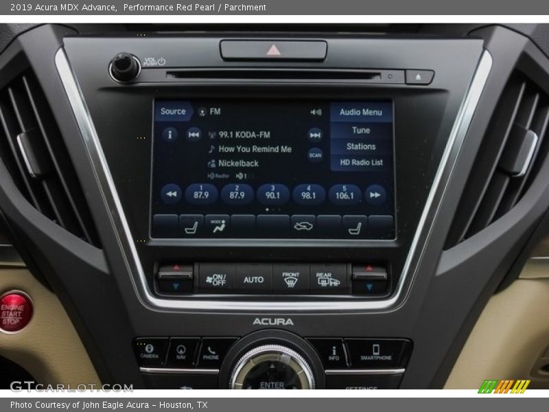 Performance Red Pearl / Parchment 2019 Acura MDX Advance