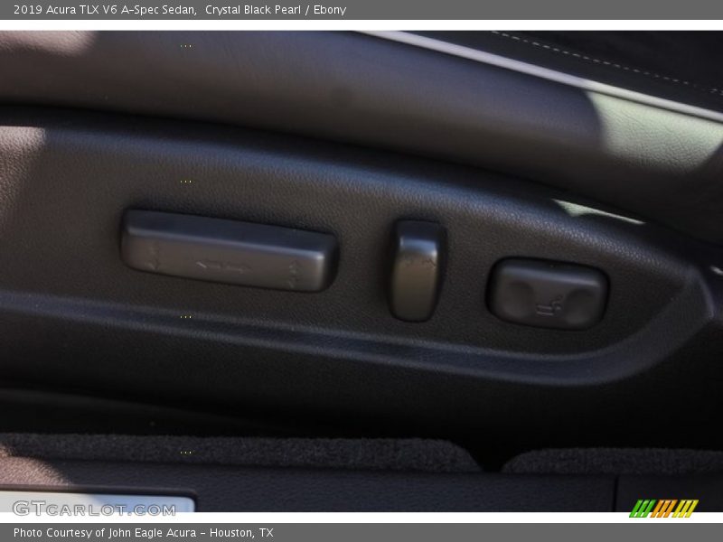 Crystal Black Pearl / Ebony 2019 Acura TLX V6 A-Spec Sedan