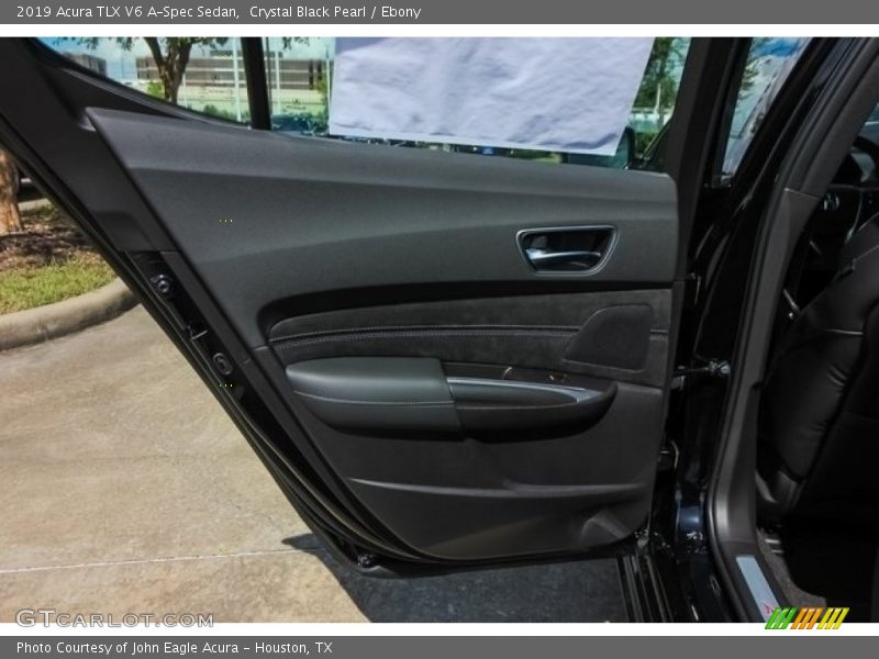 Crystal Black Pearl / Ebony 2019 Acura TLX V6 A-Spec Sedan