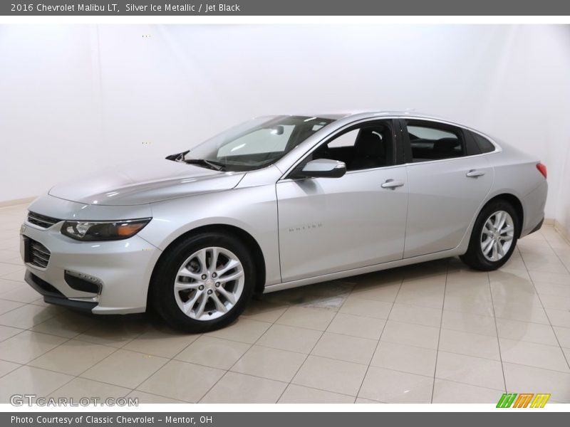 Silver Ice Metallic / Jet Black 2016 Chevrolet Malibu LT