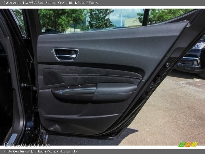 Crystal Black Pearl / Ebony 2019 Acura TLX V6 A-Spec Sedan