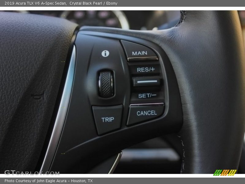 Crystal Black Pearl / Ebony 2019 Acura TLX V6 A-Spec Sedan