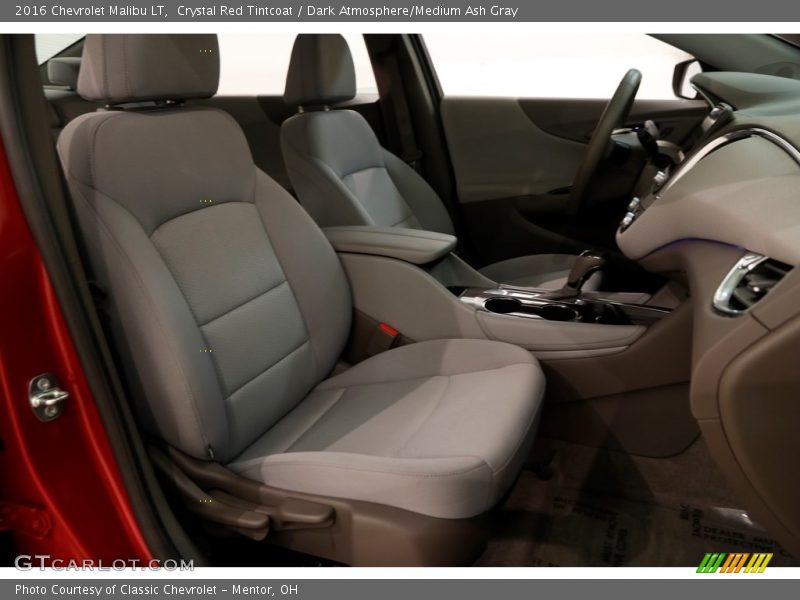 Crystal Red Tintcoat / Dark Atmosphere/Medium Ash Gray 2016 Chevrolet Malibu LT