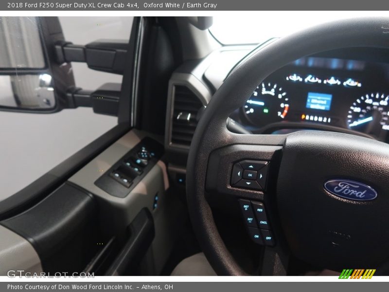 Oxford White / Earth Gray 2018 Ford F250 Super Duty XL Crew Cab 4x4