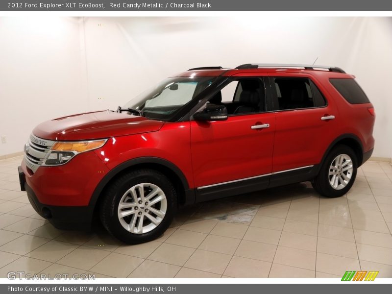 Red Candy Metallic / Charcoal Black 2012 Ford Explorer XLT EcoBoost
